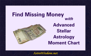 Find Missing Money with Advanced Stellar Astrology