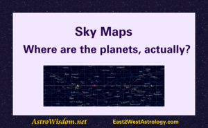 Sky Maps: Where are the planets, actually